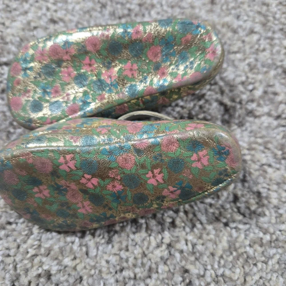 Birichini‎ Floral Tapestry Mary Janes - Made In Italy - Vintage